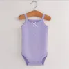 One-Pieces Baby Cotton Sans manchettes de manches vêtements pour 01236m pour les filles nouveau-né pour enfants
