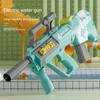 P90 Childrens Toy Shooting Water Gun Electric Automatic HighTech Summer Pool Beach Large Capacity for Adults 240420