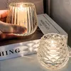 Titulares de vela Pineapple Glass Cup Romantic Candlelight Dinner Adere