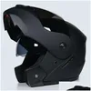 Casques de moto Virtue Casque Double Lens Ouver