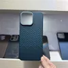 Étui mince magnétique Slim en fibre de carbone pour iPhone 15 Pro Max 15pro Magsafe Hard Back Cover