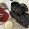 Chemises mode bébé fille garçon jean veste chemise en bas âge en bas âge