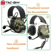 Protector Tacsky Comtac II Taktiska hörlurar Hörsskydd Elektroniskt brusreducering Airsoft Shooting Earmuffs Comtac Headset