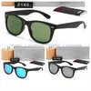 Groupes masculins marques classiques rétro femmes lunettes de soleil luxury wey wear metal framers concepteurs interdire les lunettes de soleil femme 2140 Rays polarisants Box designer de l'objectif daqr