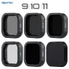 Filters Qiuniu Nd Cpl Filter for Gopro Hero 9 10 11 Black Nd64 Nd32 Nd16 Red Filter Kits for Go Pro 11 Mini Lens Polarizing Accessories