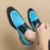 2024 Nieuwe elegante schoenen man comfortabel suede leer formele kleding schoenen voor mannen casual platte schoenen big size 48 sapatos masculinos