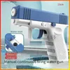 Gun Toys Summer Water Gun non Electric Pistol High-pressure Full Automatic Shooting Water Beach Toy Gun For kid Children Boys Girls AdultL24424