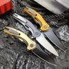 Bareknuckle 7777 Aluminum Handle Outdoor Hunting EDC Folding Knife Camping Survival Tactics Pocket Knife