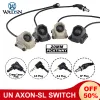 Światła WADSN UN Axon Button Button Switch Axonsl Curte