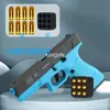 Colt Pistol Automatic Shell Ejection Pistol Laser Version Look Real Moive Prop Toy Gun pour adultes Kids Outdoor Games Prop Cadeaux d'anniversaire interactifs