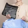 Kosmetische Taschen Mesh Bag tragbare Toiletten -Schönheitspray -Hülle große Kapazität Bad Wäsche Reißverschluss Make -up -Organisator Reise Reise