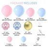 Blazers New Gênero Revela Party Aron Blue Pink Balloons Balloons