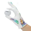 Gloves 2Pcs of Pair Golf Gloves Women's Left and Right Hand Soft Breathable Pure Sheepskin Golf Gloves for Lady Accessories 18/19/20/21