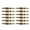 Darts 100grain Archery Arrow Tips Practice Broadhead Screw In Field Points Gold for outdoor sports practice