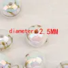 Beads Cordial Design 100Pcs 16*16MM Acrylic Beads/Hand Made/DIY Beads Making/Aurora Effect/Round Shape/Jewelry Findings & Components