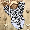 Swimsuit One Piece Baby Girls Backless Flower Bikini Bage Holiday Holiday Bathing Bathing Children Kids 1 2 3 4 5 Year Swimswear 240409