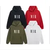 2024 New Hoodies Designer Men's Women's Hoodies زوجان من النوع الثقيل جودة رسائل مطرزة على رسائل الرجال