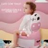 シャツ男の子の女の子のトイレトレーニングシートチルドレンズポットエルゴノミーデザインポットトイレ椅子快適なトイレ子供子供多機能ポータブルギフト