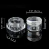 Bottles 50pcs Empty 5ml Clear Plastic Cosmetic Pot Jars for Nail Art Decorations Glitter Eyeshadow Makeup Face Cream Lip Balm Containers