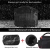 Kamerapåse Tillbehör Fashion Professional Camera Bag Waterproof Digital Shoulder Bag Vide Camera fodral för lins Canon Nikon Pouch