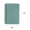 Storage Bags Casual Holder RFID Blocking For Case Men Women PU Leather Wallet Cards Business Purse