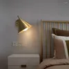 Wandlamp modern gouden decor voor huis woonkamer loft bed slaapkamer spiegel verlichting sconce badkamer verlichting armatuur indoor led