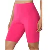 Women's Leggings Summer Solid Elastic Waist Tight Wear-Resistant Quick-Drying Yoga Sports Ladies Workout Gym Clothing