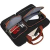 マンハンドバッグ用バックパック薄いラップトップコンピューターバッグ男性肩の防水耐摩耗性ビジネスブリーフケース