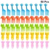 Set di stoviglie da 50 pezzi Picks Fruit Fork Aptelli Plastica Piccatele Dessert Toddler Insalata Bento