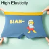 Underwear 4 pcs/Lot Boys Mutandine Cotton Boxer In biancheria intima per ragazzi con razzo cartoon brief