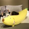 Animals 80/100/120cm Long Banana Pillow Cute Yellow Banana Dog Plush Toys Korea Popular Appease Dolls Birthday Gifts For Children Baby