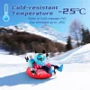 Tubos Anillo de esquí inflable PVC Tubo de trineo en espesamiento de tubo de nieve de invierno con mango