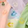 Bloomers Amila Baby Loonswear Set 2023 Осень Осень Новая антибактериальная лайкра ткани печать мальчики девочки хлопковые детские детские детские одежда для дома одежда