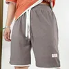 Men's Shorts For Men Waffle Bermuda Man Short Pants White Long Drawstring Home Deals Stylish Clothing In Bulk Pant 2024 Xl Xxl