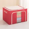 Bins Fabric Foldable Storage Organizer Large Capacity Home Storage Box For Clothes Quilt Blanket Wardrobe Clothing Organizer