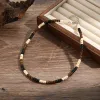 Necklaces Vintage Wood Bead Chains Necklaces For Women Men Mixed Color Luxury Holiday Choker Necklace Jewelry Wedding Gift Wholesale