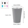 Tasses refroidissantes tasse simple style 330 ml d'été réutilisable maison lavable tasse extérieure