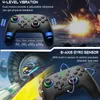 Kontrolery gier Joysticks Dinofire Wireless Bluetooth RGB kontroler do przełącznika/przełącznika OLED/Switch Lite/PC/Mobile Gamepad wielofunkcyjny joystick D240424