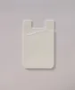 Telefoon plakkerige portemonnee siliconen zelfklevende kaart pocket covers kleurrijke creditcardhouder portemonnee slimme siliconen telefoon zak 3m plakkerig ll