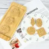 Roupas Eid Mubarak Biscoit Mold Moon Star Cookie Cutter Diy Bolo Ferramentas de cozimento muçulmano islâmico Ramadã Kareem Decoração de casa