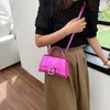 Hourglass Bag B-shaped Spring and Summer Product High-end Glossy Pattern Handbag Womens One Shoulder Crossbody