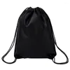 Drawstring Dance Bag Backpack Ballet Gymnastics Costume Accessories Bundle Pocket Shoulder Bags