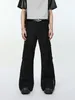 Calças masculinas Moda 2024 Causal Summer Zipper Multi-Bockets Color Solid Street Macho Casual Casual Calças