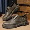 Casual Shoes Design Men Oxford Handmade Leather Male Retro Style Business Sneakers Classic Outdoor Man Formal Footwear