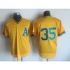 Maglie da baseball ricamato Jersey Athletics 24#Henderson da allenamento Kit