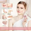 Epilator Mini elektrische Haarentferner Gesichtsbehälter Füpfer Füpfer Frauen Schönheit Epilator Körperarmarm Baumwollfaden Depilator LCD Display D240424