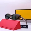Luksusowe projektanci okulary przeciwsłoneczne dla kobiet litera okulary plażowe seksowne trendy okulary ochrona UV spolaryzowane okulary z pudełkiem