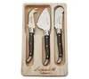 3st Laguiole Cheese Knife Set Butter Spreaders Red Rainbow Cheese Knives Scraper Slicer Cutter Tool Bar Supply 59039039155826380