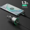 Chargers Wotobe PD 100W Charger de voiture USB Charge rapide 5.0 QC3.0 Type C Charge rapide pour MacBook iPhone Samsung MI 12 Mobile Phone Oploper