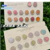 Polsk Glenys glass 26st Macaron Solid Gel with Color Chart Professional målning Gel Nail Art UV Gel Lack